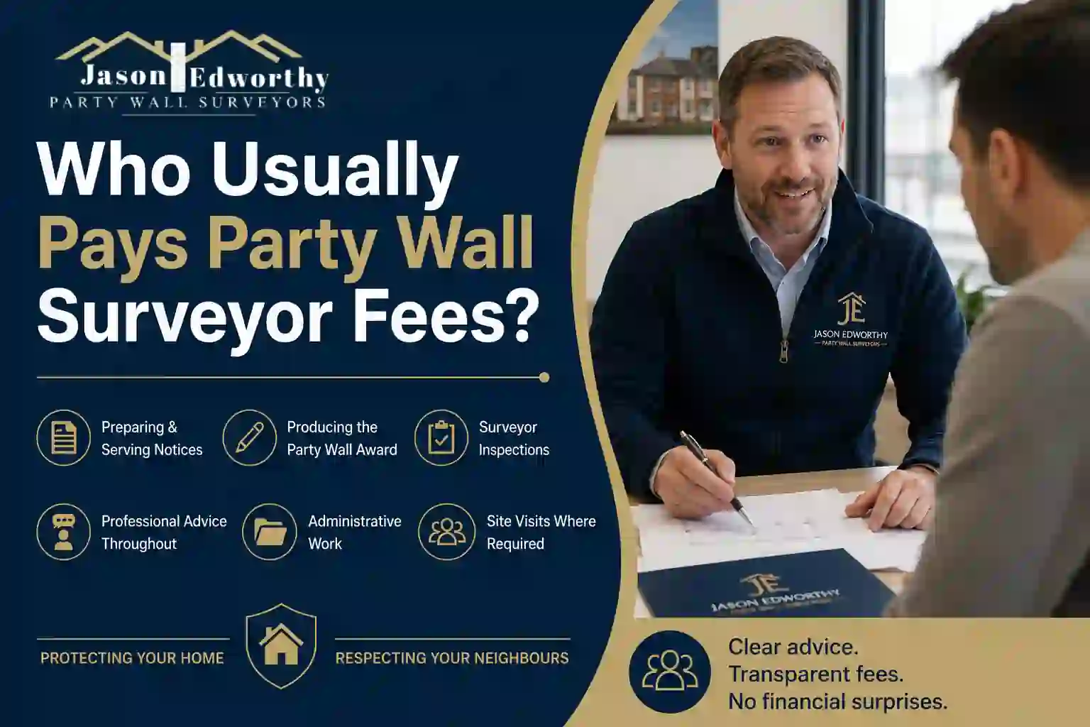 Who Usually Pays Party Wall Surveyor Fees Canterbury?