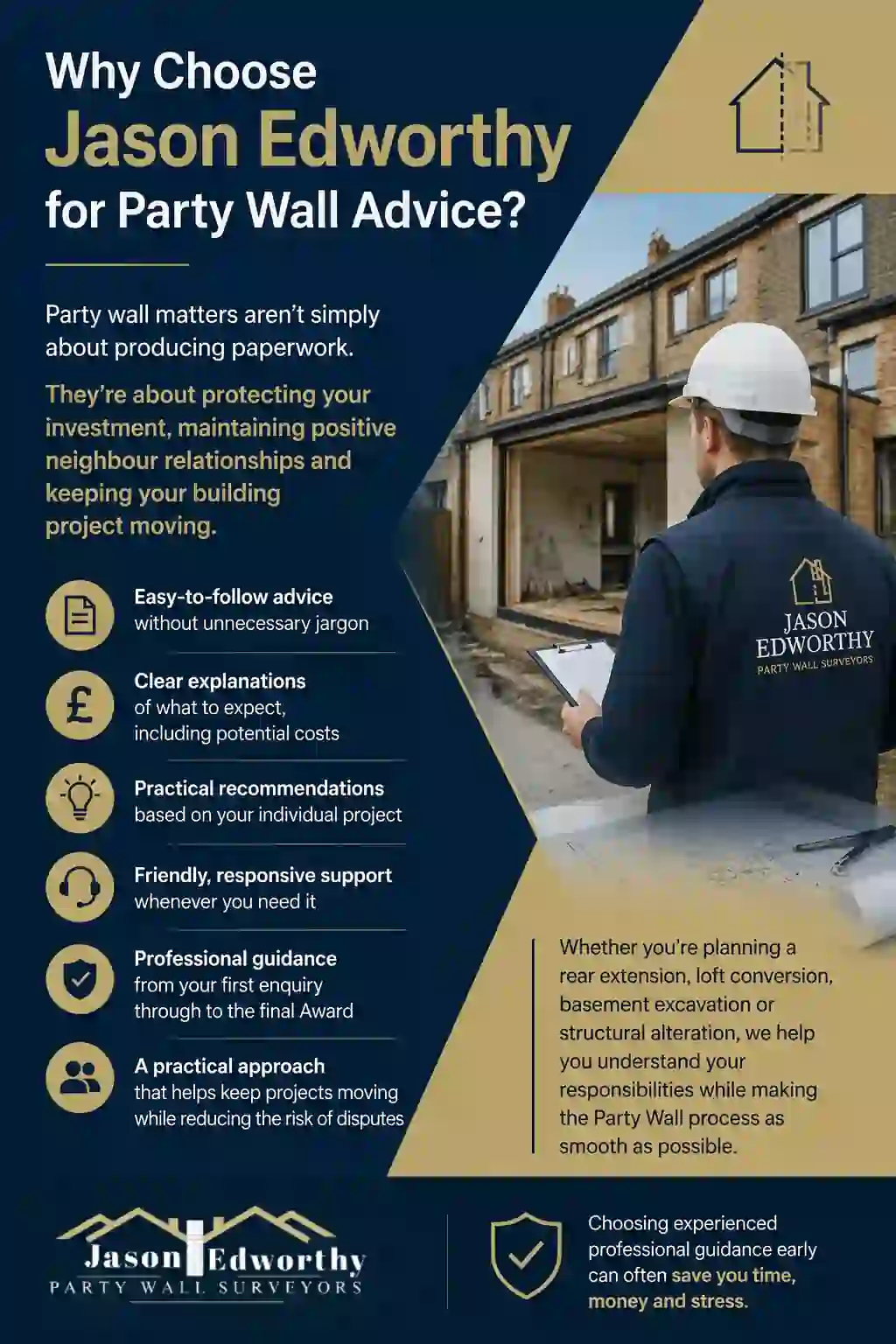 Why Choose Jason Edworthy for Party Wall Advice Canterbury?